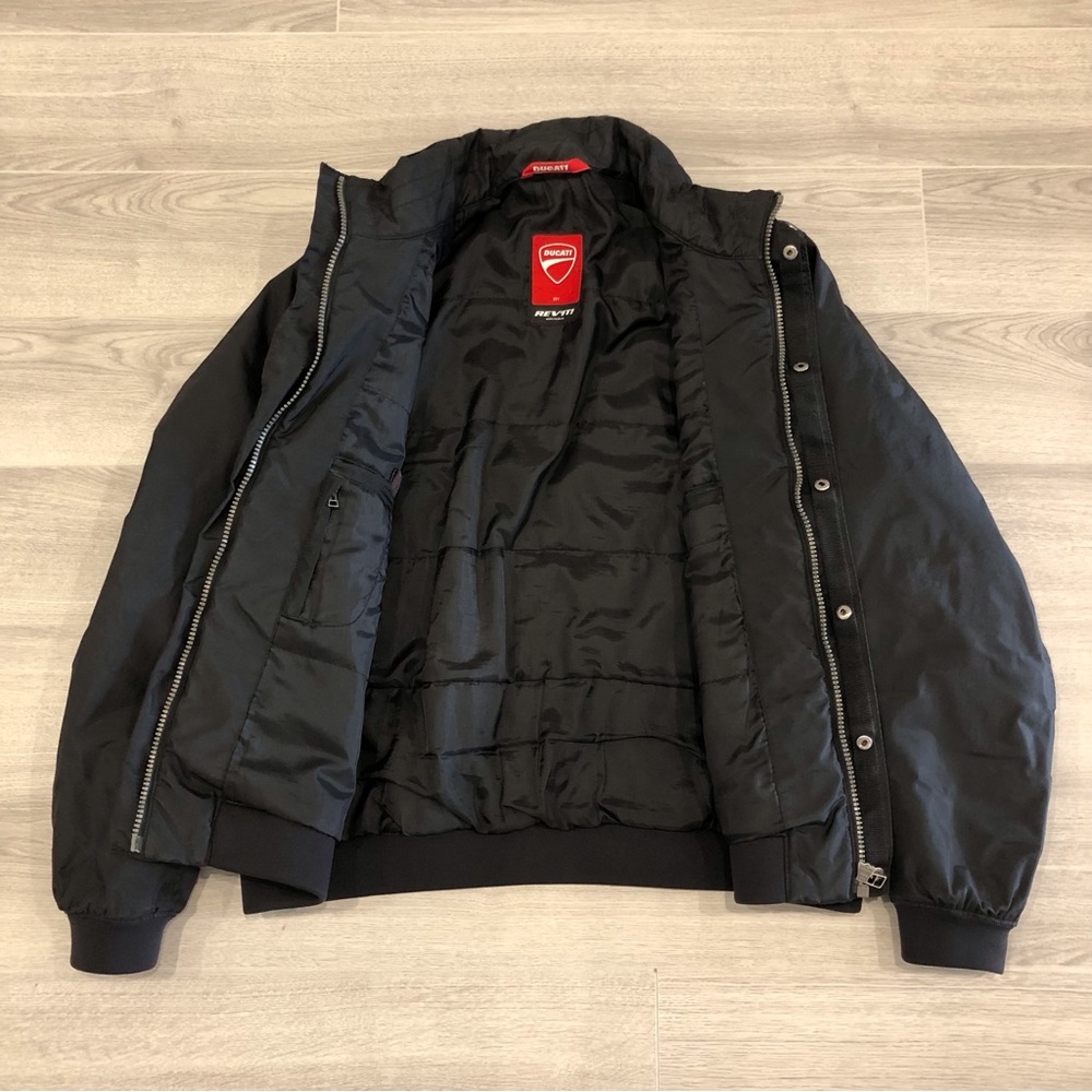 Men's Black Moto Jacket by Ducati - Picture 2 of 4